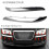Chrome Front Bumper Molding Trim compatible with Chrysler 300 Accent 2011-2014 5