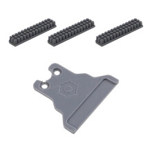 3D Printer Nozzle Brush Printed Parts Set compatible with Creality K1 MAX Silicone Nozzle Cleaning