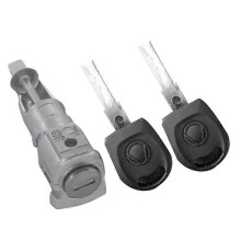 1Z0837167C 6Y0898167E Left driver side door lock cylinder compatible with Skoda Octavia 2005-2008