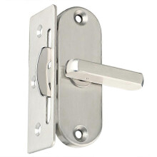 1 pc 90-degree hinge lock, sliding door hook lock compatible with aluminum-wood doors and windows, barn door