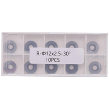 10pcs Round Carbide Cutting Inserts 12mm Diameter compatible with Ci3 Wood Turning