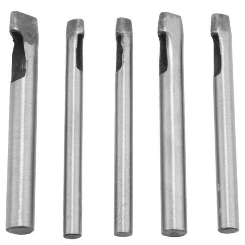 5pcs Oval Leather Hole Punch Set 4x6mm compatible with Leatherwork