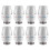 8pcs Thermostatic Valve Replacement Head compatible with Radiator Valve 1