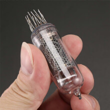 1pcs IN14 Light Bulb Tube compatible with Glow-Clock Nixie Digital LED Clock Tube