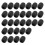 30-piece foam microphone windscreen set compatible with lavalier and headset microphones 1