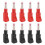 10 Sets 4mm Stackable Telescopic Banana Plugs Multimeter Test Leads for Wire Soldering 1