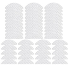 50pcs Mop Cloth Set, Wiper Cloth Replacement Parts compatible with XIAOMI ROIDMI EVE Plus Robot Sweeper Cleaner