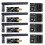 4pcs NRF24L01+PA+LNA Radio Modules with Antenna, 1100 Meter Range 1