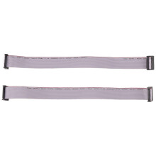 2pcs 2.54mm Bridge 20 Pin F/F IDC Ribbon Cable Connectors