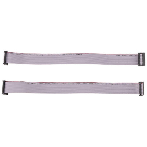 2pcs 2.54mm Bridge 20 Pin F/F IDC Ribbon Cable Connectors