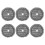 6 Replacement Mop Pads compatible with LG A9 Steam Mop 1