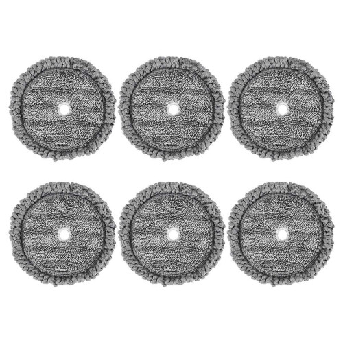 6 Replacement Mop Pads compatible with LG A9 Steam Mop