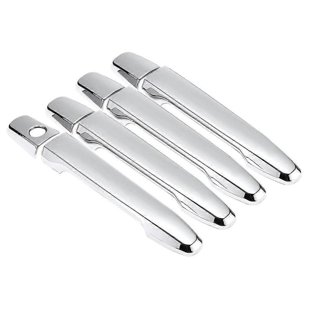 8Pcs Abs Chrome Side Handle Cover Trim Compatible With Mitsubishi Outlander Lancer Sedan Evo Sport Rvr Asx 3655170481530