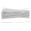 130pcs Cable Organizer Binding Wire Wrapping Straps, White, 150x2.2mm 1