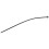 100pcs 150 x 1.8mm Black Nylon Electrical Cable Fastening Ties 1