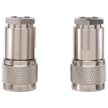 2pcs N-connector Terminal RF Coaxial Connector for RG8 LMR400 RG165 RG213 7D-FB Cables