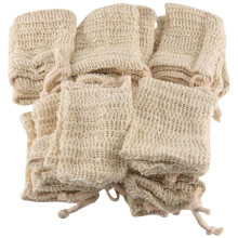 30pcs Natural Sisal Soap Bags Exfoliating Soap Holder Bags
