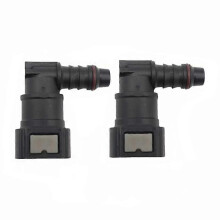 9.89 ID8 Bent Fuel Line Quick Connector Urea Pipe Fastener Gas Filter Pipe Fitting