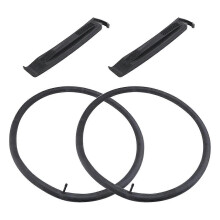 2 pcs Bicycle Inner Tube 26 Inch x 1.75/1.95/2.10/2.125 MTB Inner Tube with Schrader Valve compatible with Corresponding Bicycle Tires