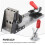 4 PCS 60 Lbs Non-slip Coated Horizontal Toggle Clamps 201A 1
