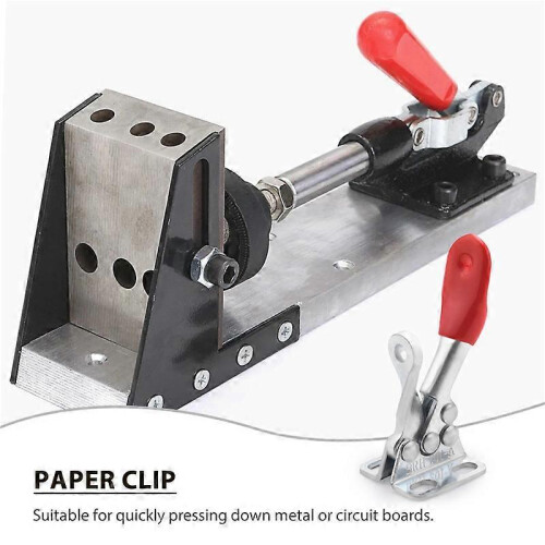 4 PCS 60 Lbs Non-slip Coated Horizontal Toggle Clamps 201A