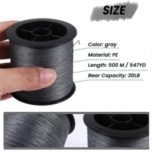 500m 30LB 0.26mm 4 Strands PE Braided Fishing Rope