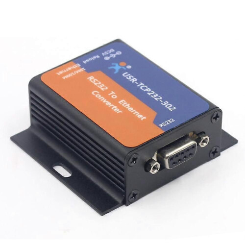 Convertitore da RS232 a Ethernet USR-TCP232-302 con supporto DHCP/DNS 2