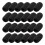 24pcs Mini Foam Windscreens compatible with Collar Microphone Headsets 1
