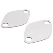 2pcs EGR Valve Blanking Block Plate Set compatible with Renault Espace Laguna Master Trafic Vauxhall Movano