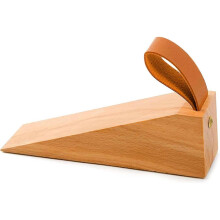 Wooden Door Stop, Solid Wood Non-slip Door Wedge, Strong And Durable Door Stop Wedge, 1 Pc