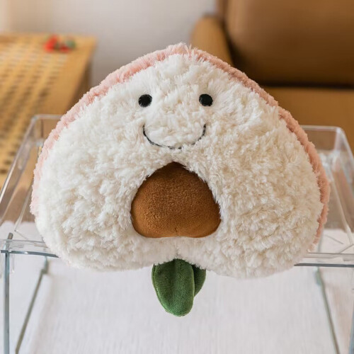 Mini peluche a forma di anguria, cuscino-cuscino. 1