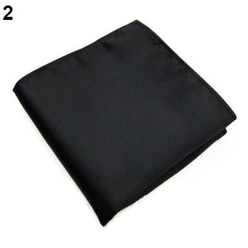 Men's Polyester Handkerchief 22cm Square White 2