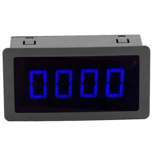 4 ψηφιακά LED μπλε στροφόμετρο RPM ταχύμετρο + διακόπτης προσέγγισης Hall αισθητήρας NPN 2