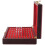 50Pcs Wooden Coin Protection Display Box Commemorative Collection Round Storage Container 4
