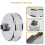 84mm 14-Hole Oil Filter Cap Wrench Socket Tool compatible with Vehicles 5