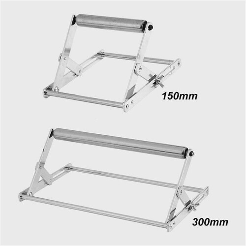 Stainless Steel Stand Adjustable Cutting Machine Support Frame, compatible with Cutting Stand W 2