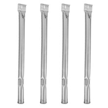 4pcs Stainless Steel Gas Grill Burner Tube Replacement Parts BBQ Supplies