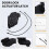 Car Door Lock Actuator Latch Controller compatible with 3 2008-2012 BL 4