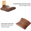 Supporto a parete in legno di noce per cuffie, ideale per studio, PC e gaming. 2