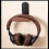 Supporto a parete in legno di noce per cuffie, ideale per studio, PC e gaming. 4