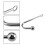 Stainless Steel Anal Hook Silver 25*3cm 2