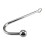 Stainless Steel Anal Hook Silver 25*3cm 4