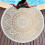 Round Microfiber Mandala Hippie Boho Beach Towel With Tassels, Oversized Wrap Blanket 2