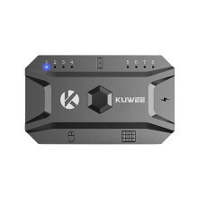 Bluetooth Hub USB 5.0 Converter Wired Keyboard&Mouse to Wireless Hub Adapter Support 8 Devices for Tablet,Laptop,Mobile