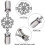 6 Pieces Retro Cardigan Clip Sweater Collar Clip 3