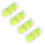 4pcs 10x10x29mm Universal Square Bubble Level compatible with Tripod Camera Measuring 3
