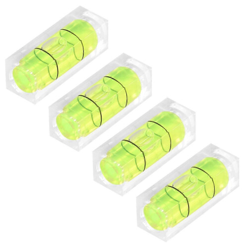 4pcs 10x10x29mm Universal Square Bubble Level compatible with Tripod Camera Measuring 2