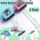 4pcs Math Roller Stamps, Reusable Roller Digital Teaching Stamp for Addition, Subtraction, Multiplication, Division 3