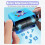 4pcs Math Roller Stamps, Reusable Roller Digital Teaching Stamp for Addition, Subtraction, Multiplication, Division 4
