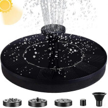 Garden Fountain Pond Pump Floating Fountain Solar Pump13cm